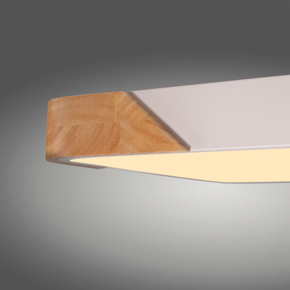 Φωτιστικό οροφής LED BILA, 32 x 32 cm, λευκό