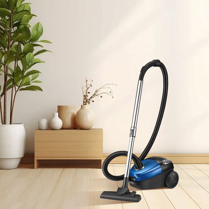 Aspiradora sin bolsa 2000W 1.5L - Filtración de alto rendimiento - Palo telescópico - 220V - 4.5m - Clase energética A - Aspiradora
