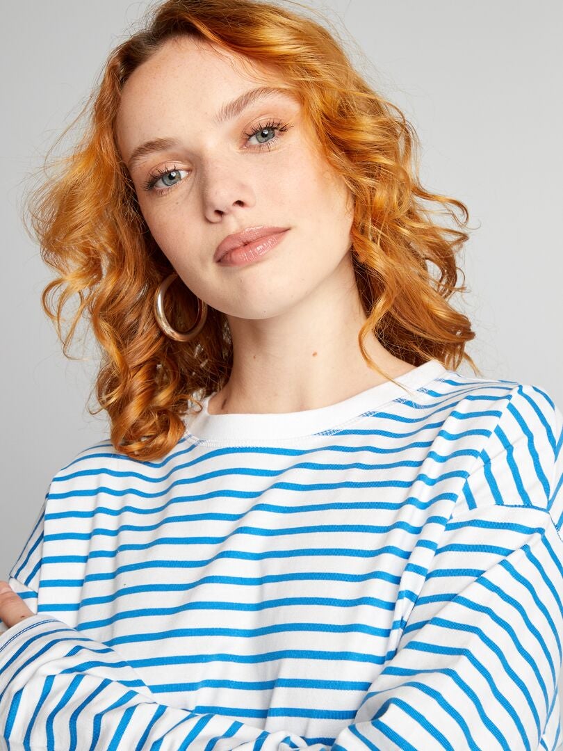 Camiseta Jersey Sailor - Branca