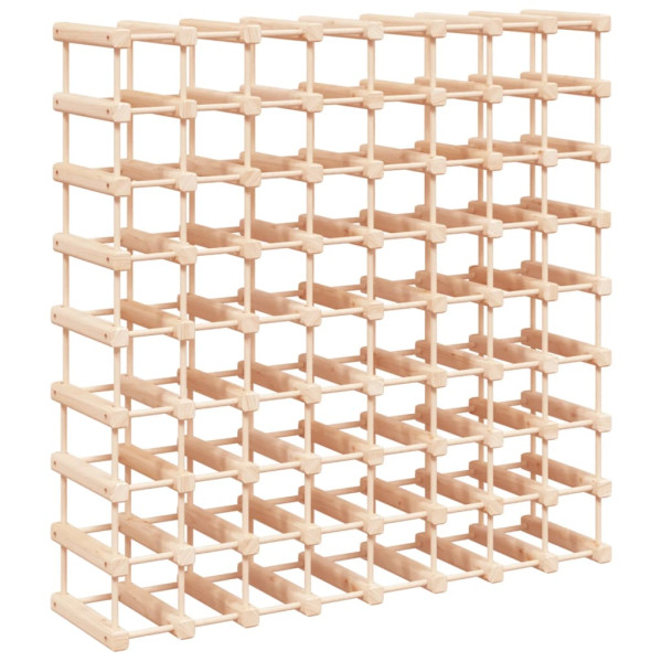 VidaXL Stojak na 72 butelki wina 90,5x23x90,5 cm