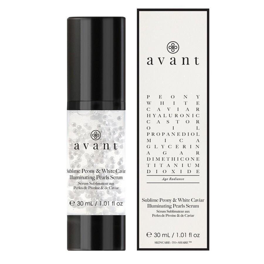 Avant Skincare Feuchtigkeitsérum Age Radiance Sublime Peony & White Caviar rozjasňujúce perly - 30 ml