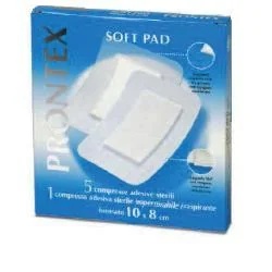 PRONTEX Zacht gaas Prontex 10x8 cm 6 stuks
