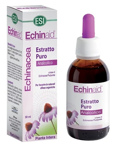 ESI Esi Echinaid, een alcoholvrij voedingssupplement van 50 ml ter ondersteuning van het immuunsysteem.