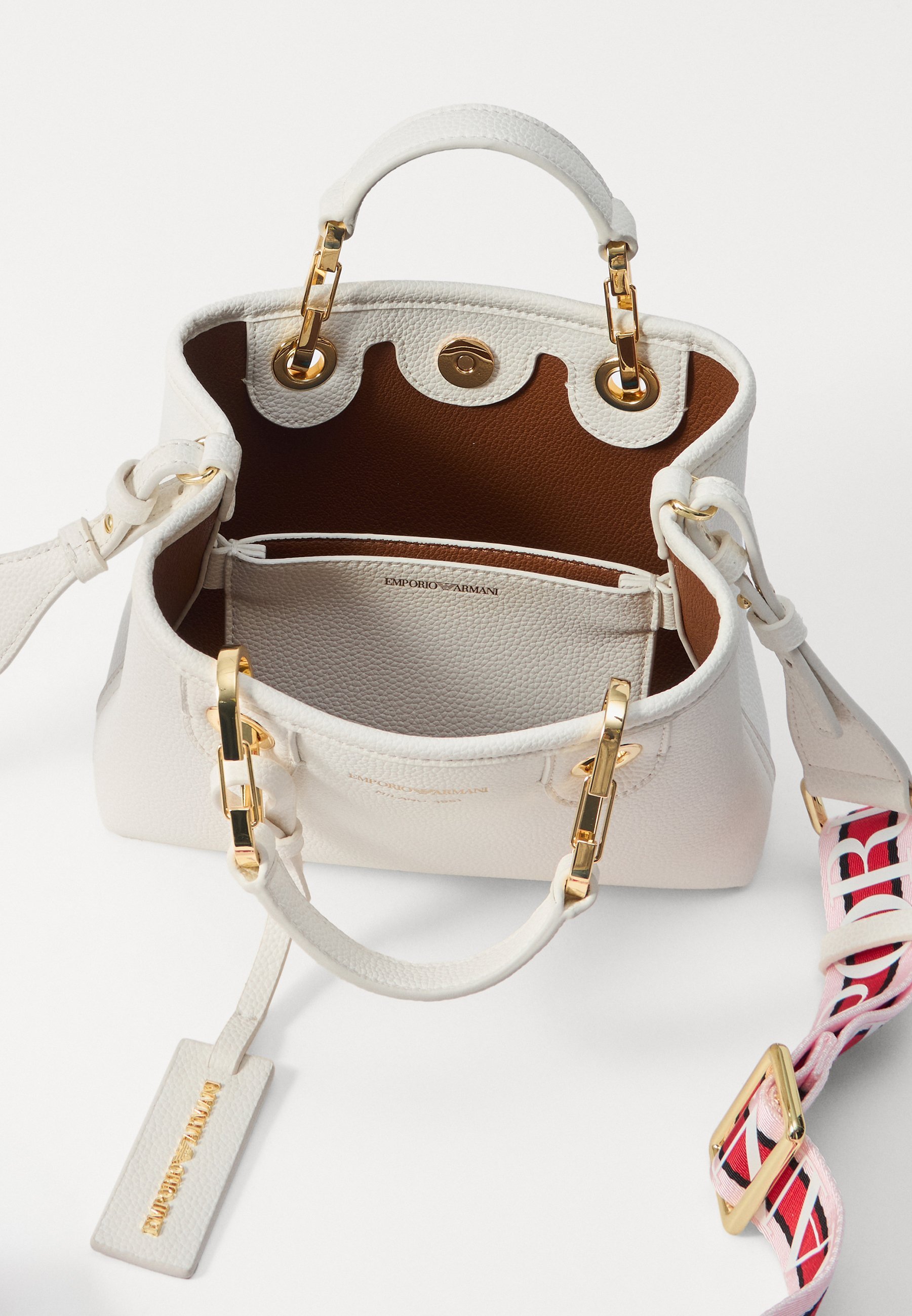 Emporio Armani MY EA - Handtas - wit/leer