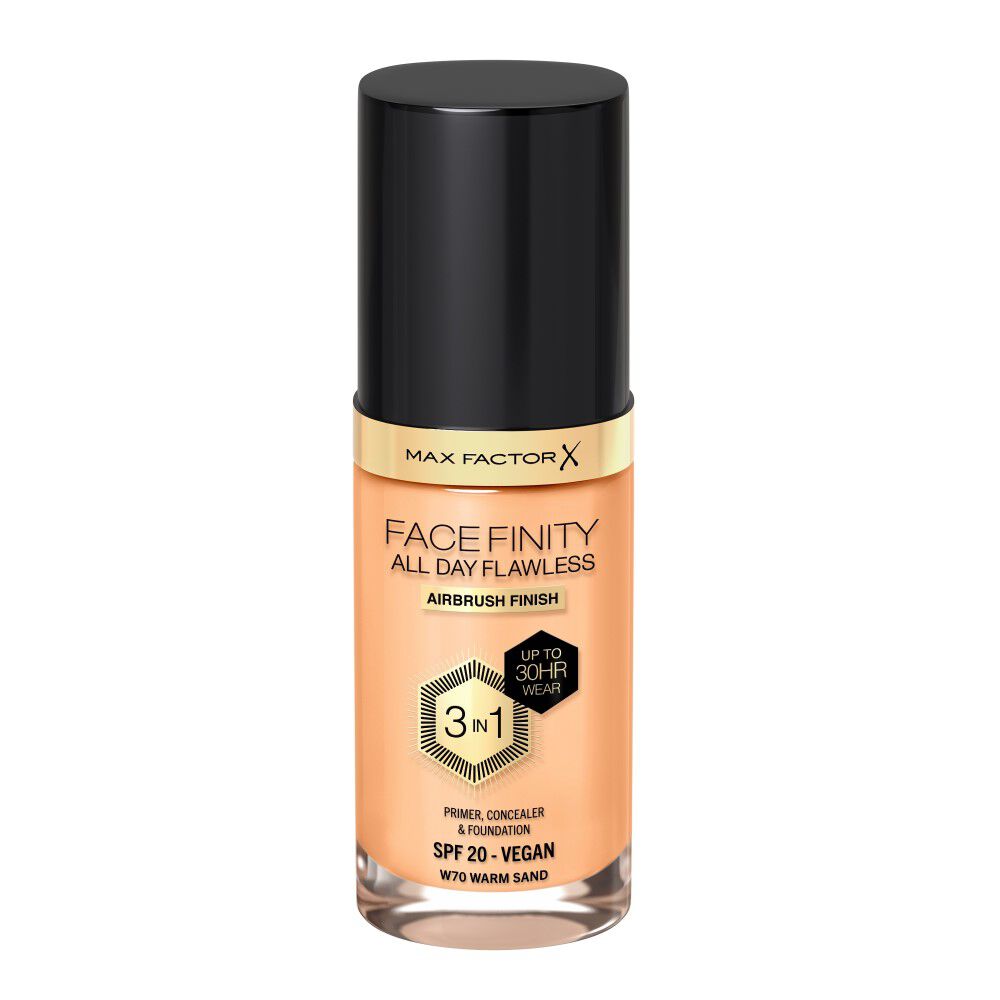 Max Factor Facefinity All Day Flawless Foundation mit LSF 20 Beige Nr. 55 30 ml