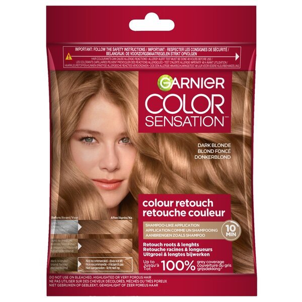 Garnier Color Sensation Color Retouch plaukų dažai 7.0 tamsiai blondinė