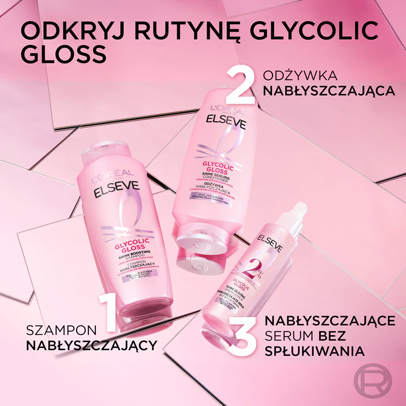 L'Oréal Paris Elseve Glycolic Gloss haarbalm voor een stralend haar