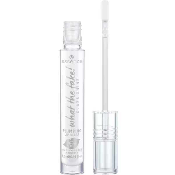 Essence What the Fake! Glass Shine 01 Oh So Glassy Plumping Lip Filler 4,2ml