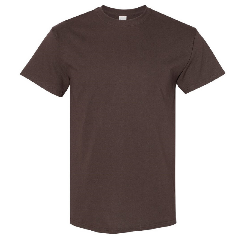  Camiseta Básica De Manga Corta Gildan Heavy Cotton 100% Algodón Gordo