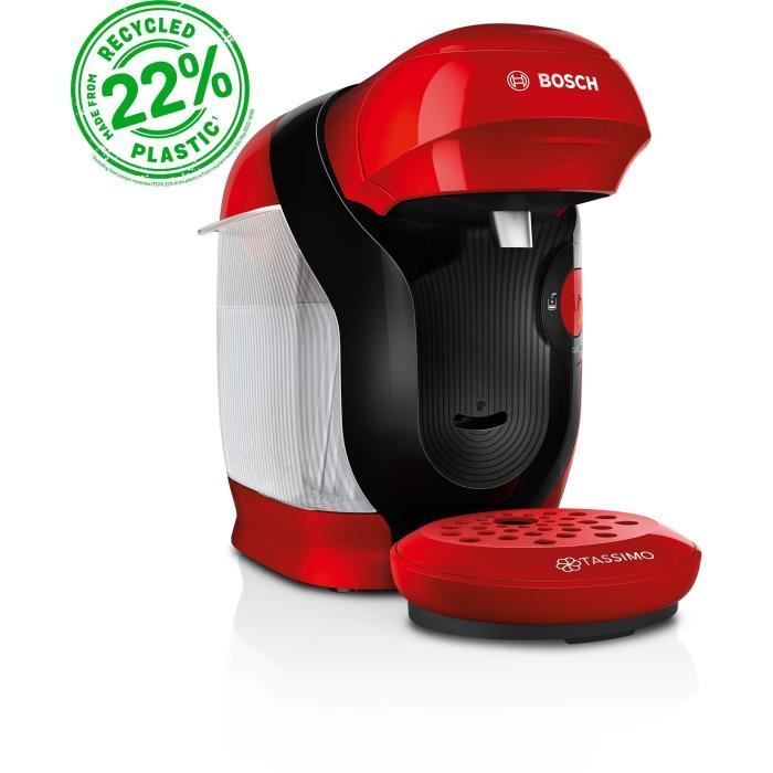 Macchina da caffè multifunzione - BOSCH - TASSIMO - T11 Style rosso - 1400 W