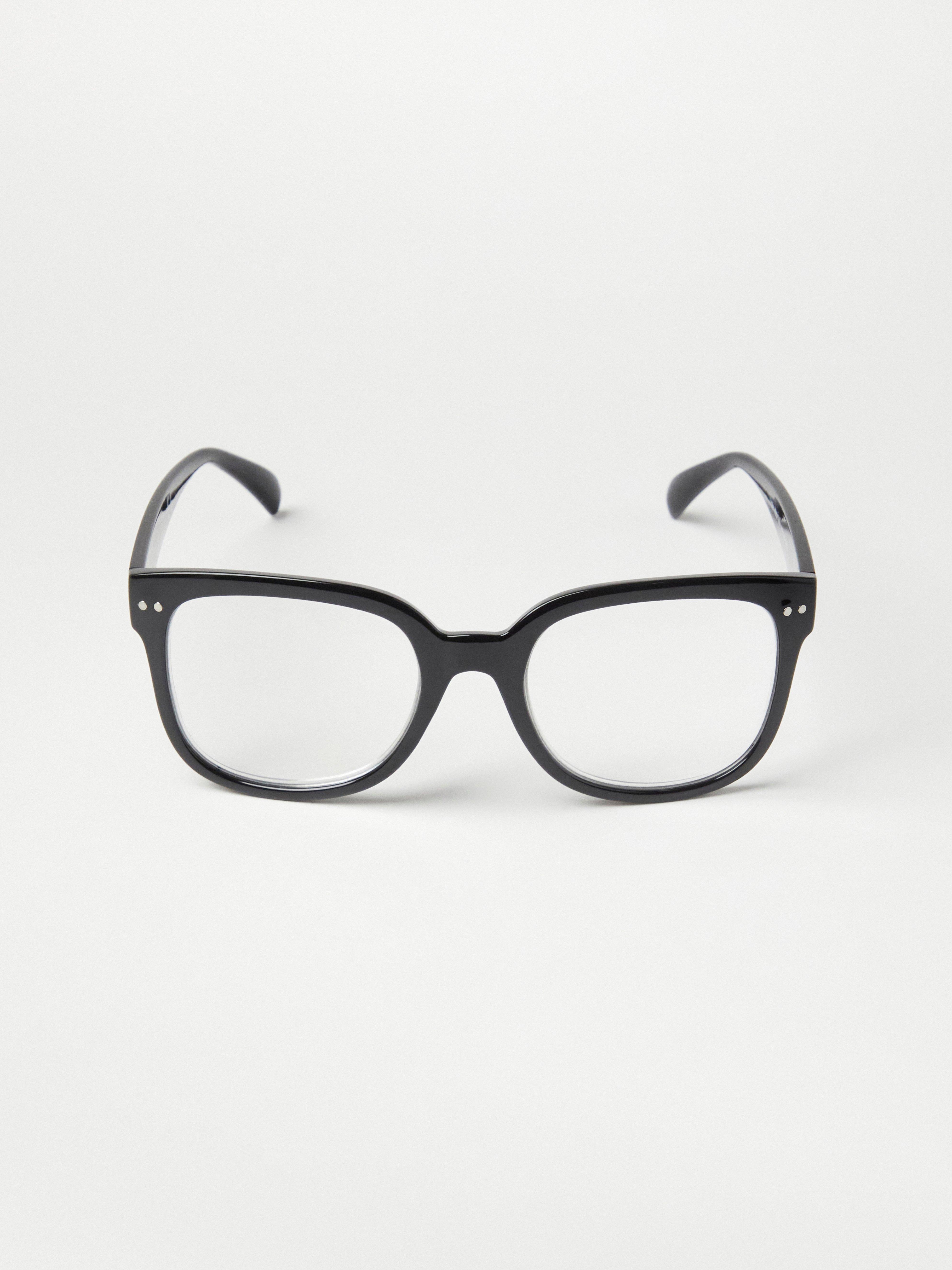 Gafas de lectura cuadradas negras
