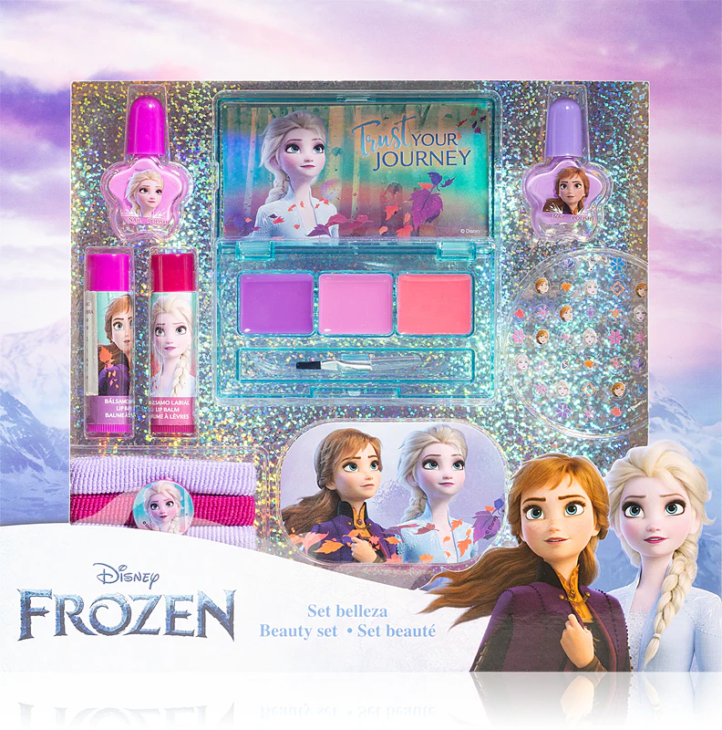 Conjunto de Maquiagem Infantil Disney Frozen Beauty