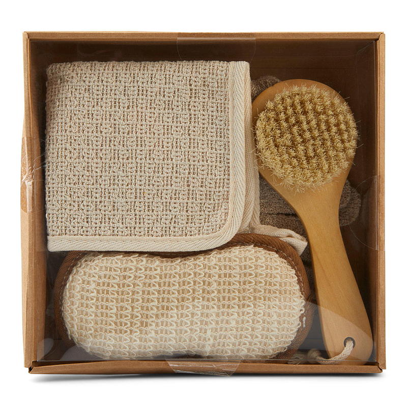Essentii Bade- und Duschset, Geschenkpackung mit 5 Teilen