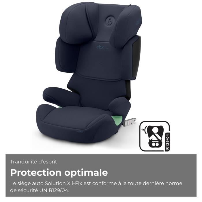 Silla de coche Cybex Solution X i-Fix - De 3 a 12 años - De 15 a 50 kg - De 100 a 150 cm - Azul