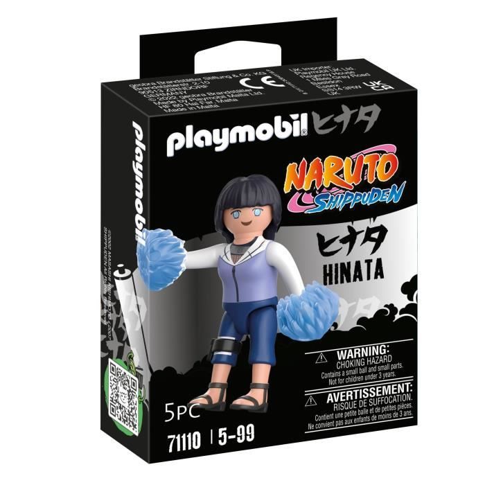 PLAYMOBIL - Naruto Shippuden - Hinata - Figura Ninja com Acessórios
