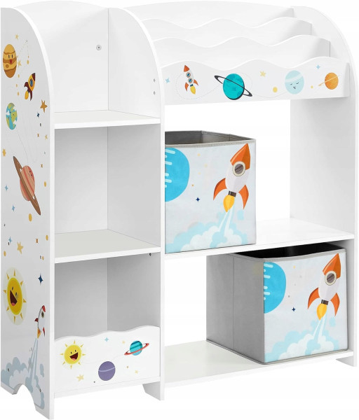 Regał półka do pokoju dziecięcego 93x30x100 organizer