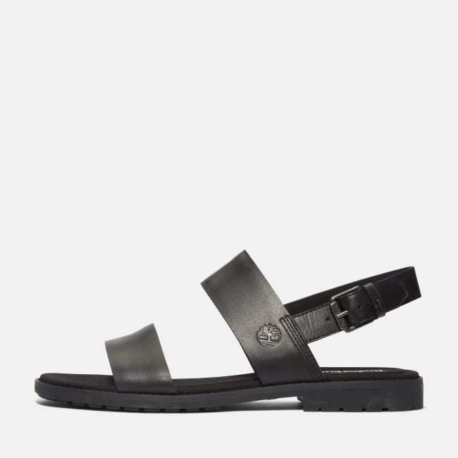 Sandalo a Doppia Fascia Chicago Riverside da                Donna in colore nero
