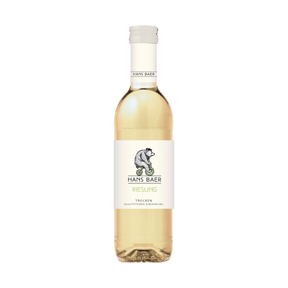 Riesling Qualitätswein Rheinhessen, 12 flessen van elk 0,25 l