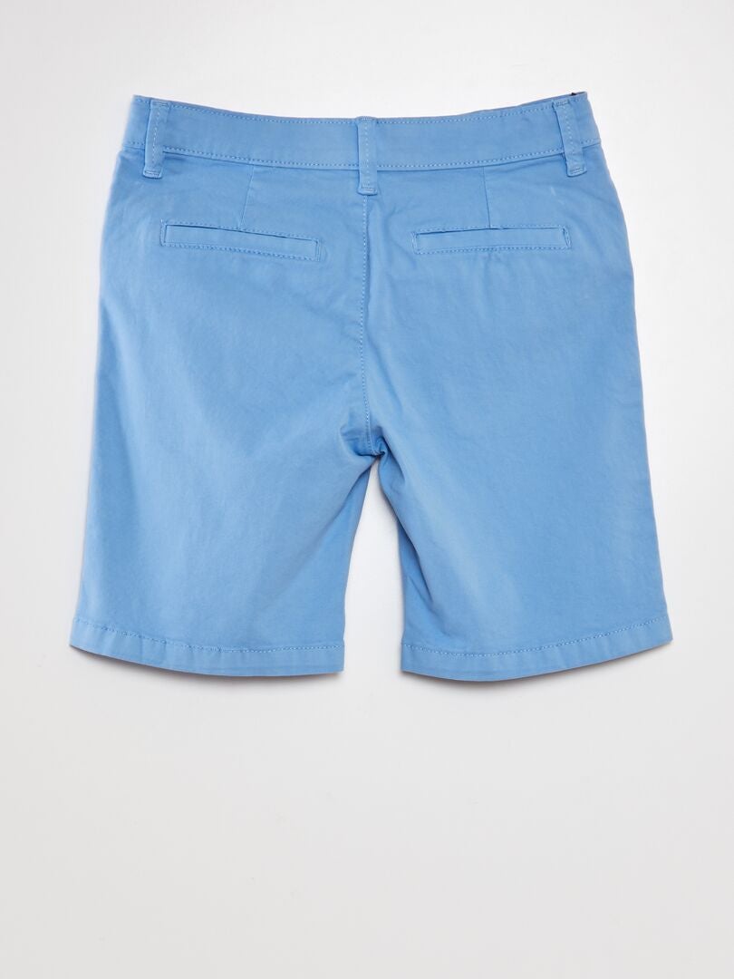 Pantalones cortos chinos - AZUL