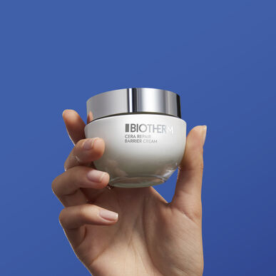 Biotherm Cera Repair Barrier Cream īpaši mitrinošs pretnovecošanās krēms ar biokeramīdiem 75 ml