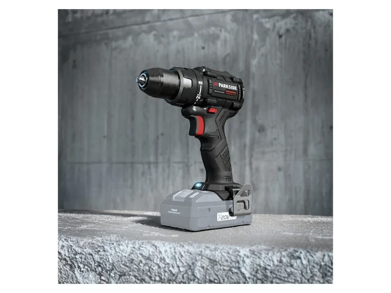 Furadeira/Parafusadeira sem fio PARKSIDE PERFORMANCE® 20 Li C4, 20 V