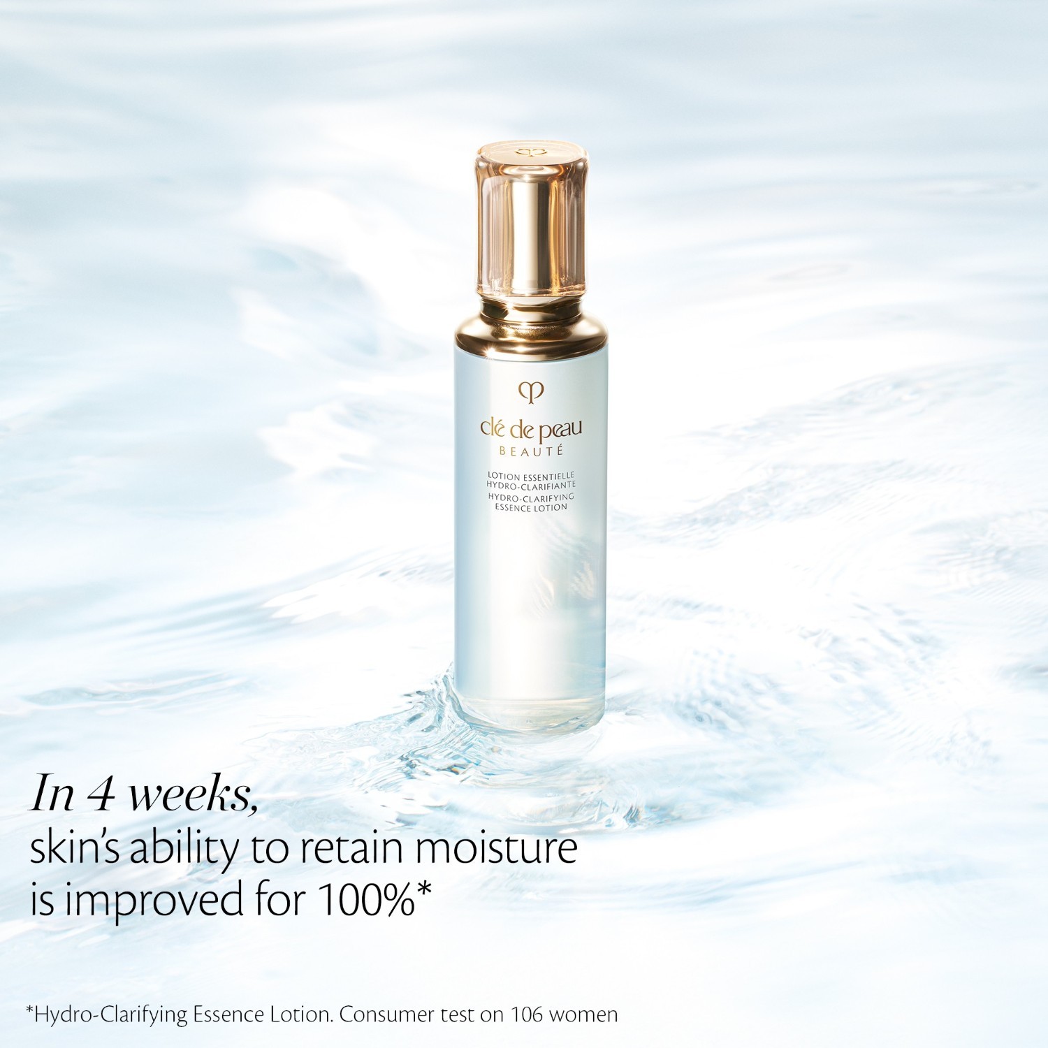 Clé de Peau Beauté veido losjonas Key Radiance Care Hydro-Clarifying Essence losjonas – 170 ml
