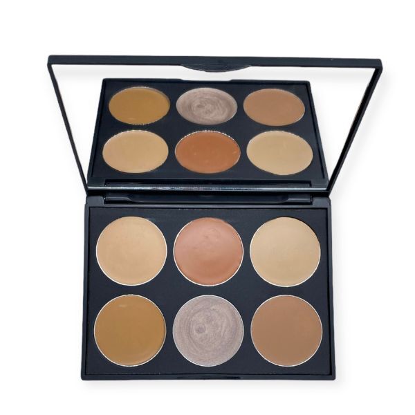 Palette contouring Eeve Beauty a 6 colori, 130 g