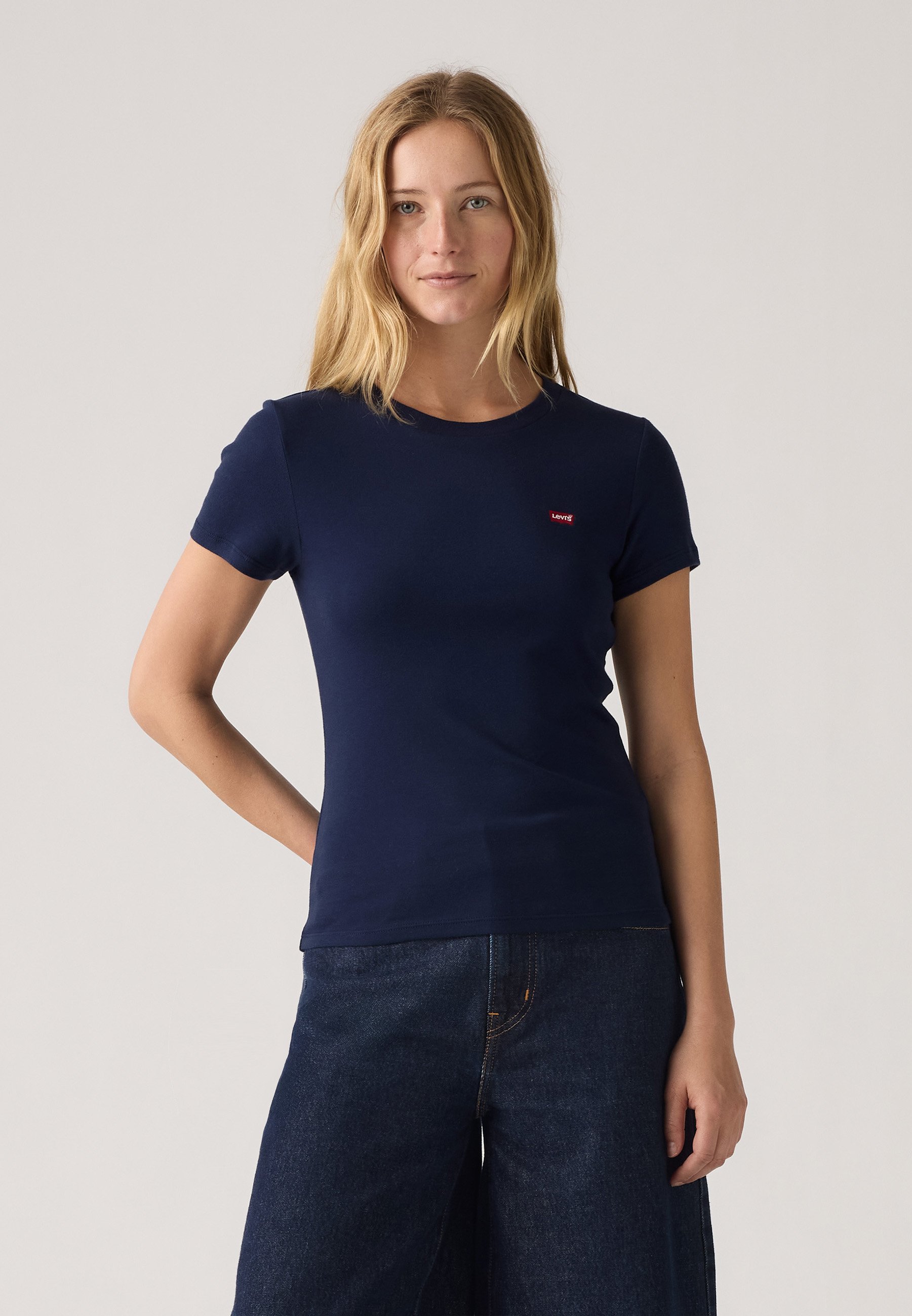 Lot de 3 t-shirts Levi's® ESSENTIAL - T-shirts basiques - anthracite/blanc/bleu marine