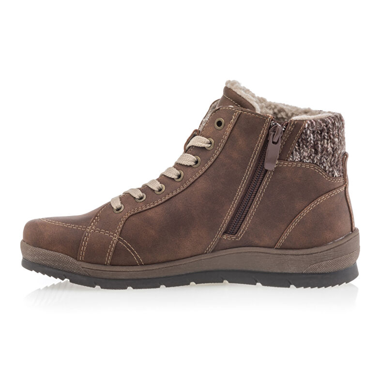 Zapatillas deportivas para mujer color marrón