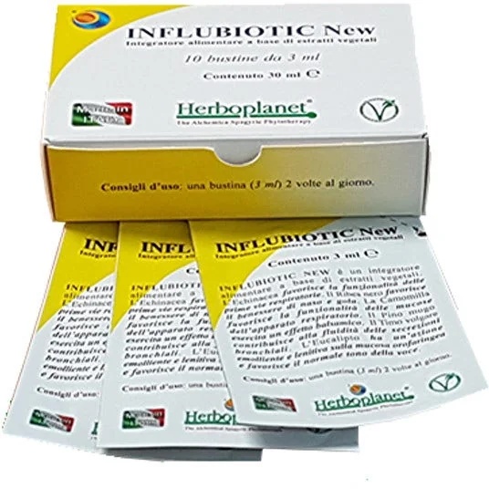 HERBOPLANET Influbiotic Nieuw 10 sachets 3 ml