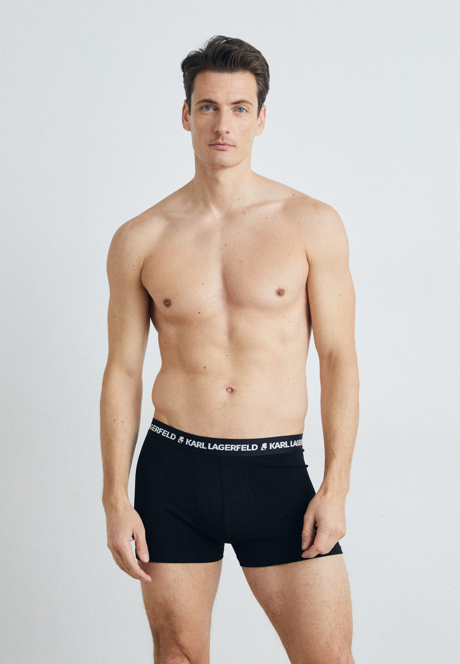 KARL LAGERFELD LOGO TRUNK 5er-Pack - Badehosen - schwarz