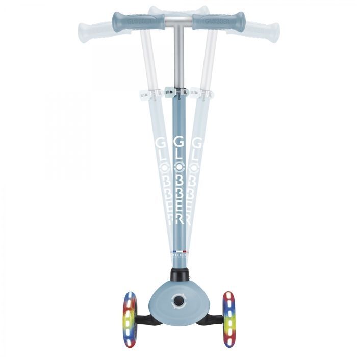 Globber - PRIMO LIGHTS V2 Scooter - Pastel Blue