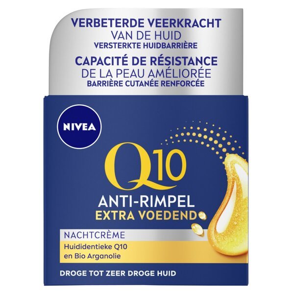 NIVEA Q10 Power Extra hranjiva noćna krema protiv bora<br>50ml - Suha koža