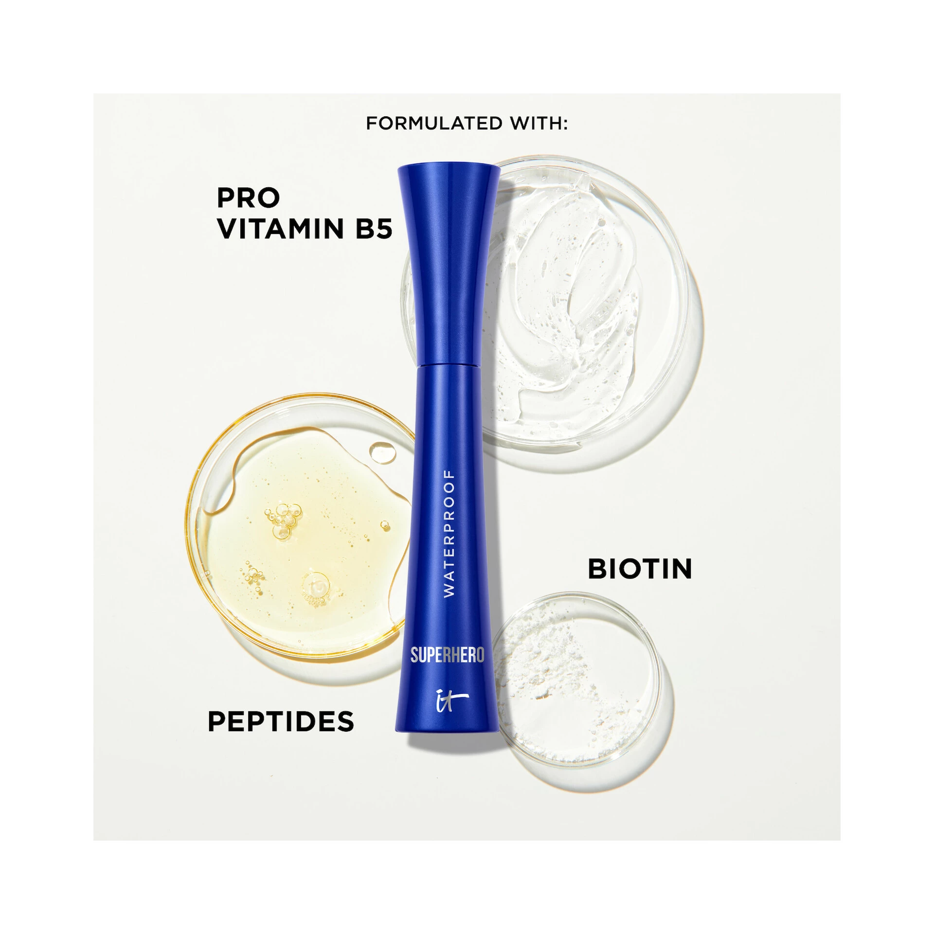 Szuperhős Vízálló Szempillaspirál 1 Fekete - IT Cosmetics