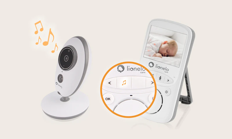 Elektronická detská pestúnka Lionelo Care Babyline 5.1 s kamerou