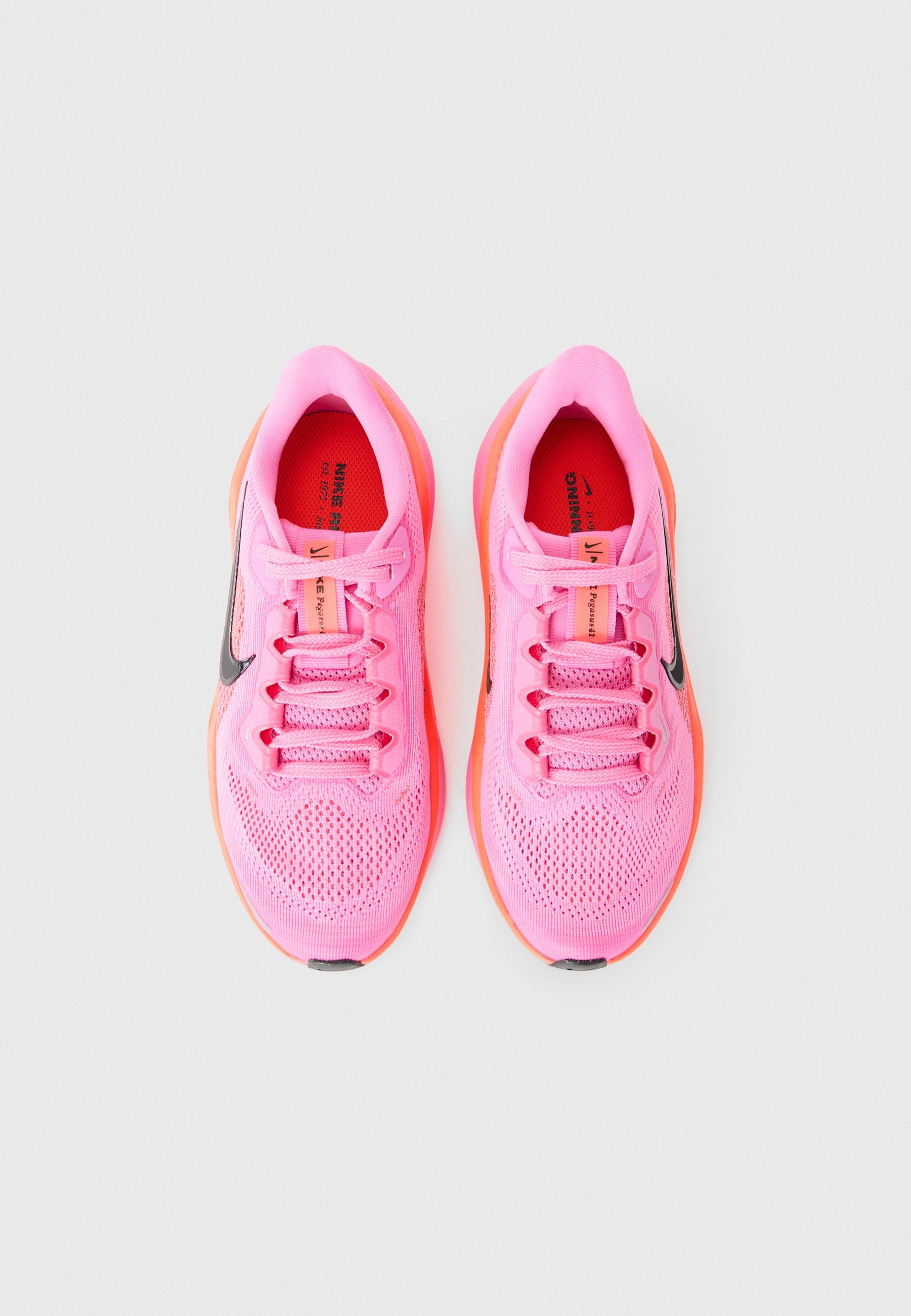 Nike Performance AIR ZOOM PEGASUS 41 UNISEXE - Chaussures de running sur route - rose ludique/noir cassé/rose vif/rouge éclatant