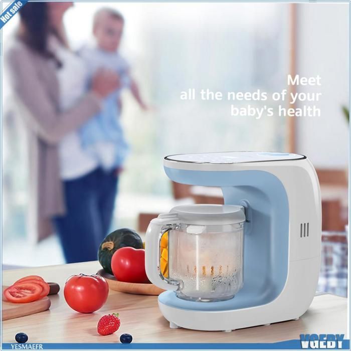 Máquina de alimentación multifuncional y complementaria Ashata, máquina auxiliar multifuncional para artes culinarias, azul
