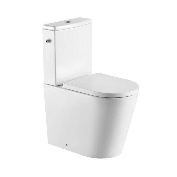 Swiss Aqua Technologies - Brevis randloses Stand-WC + Soft-Close-Sitz (SATBRE031RREXVP)