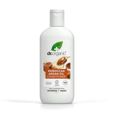 Acondicionador hidratante Dr. Organic con aceite de argán 265 ml