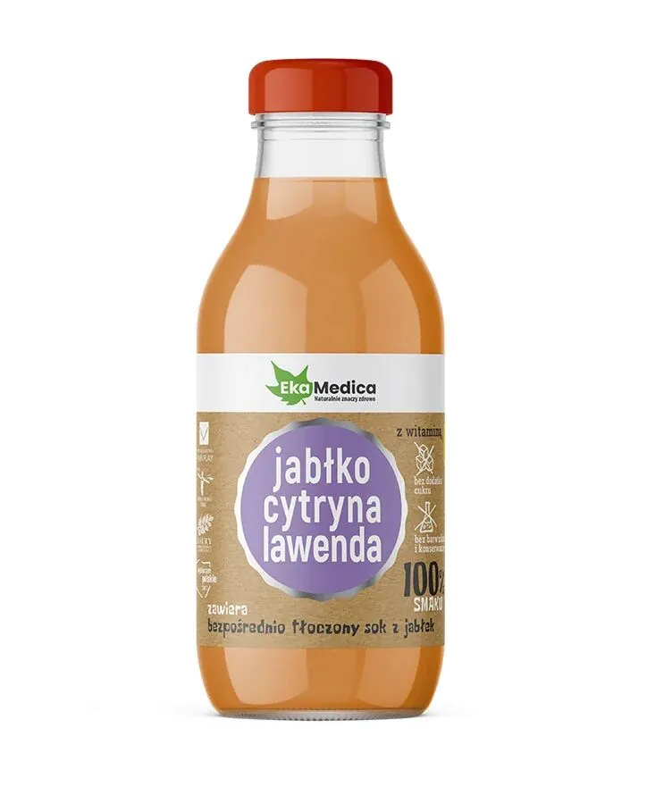 Ekamedica Jabłko Cytryna Lawenda Płyn 300 ml
