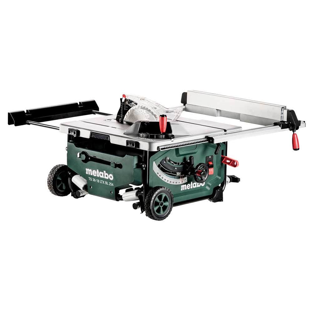 Conjunto de mesa de serra sem escova METABO18V 2 x 5,5 Ah 254 mm AU61302500