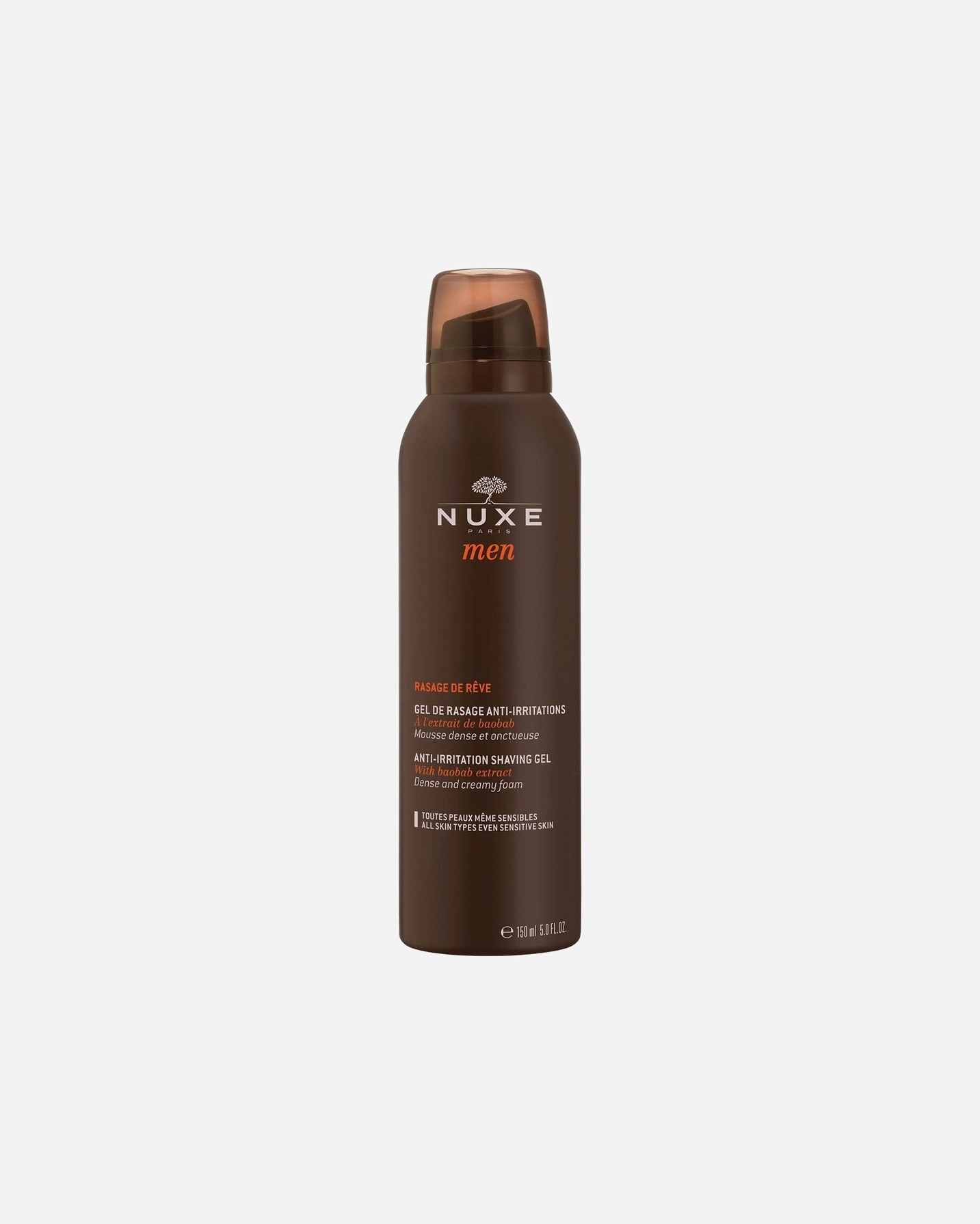 NUXE Skūšanās želeja Rasage de Rêve Gel De Rasage Anti-Irritations - 150 ml