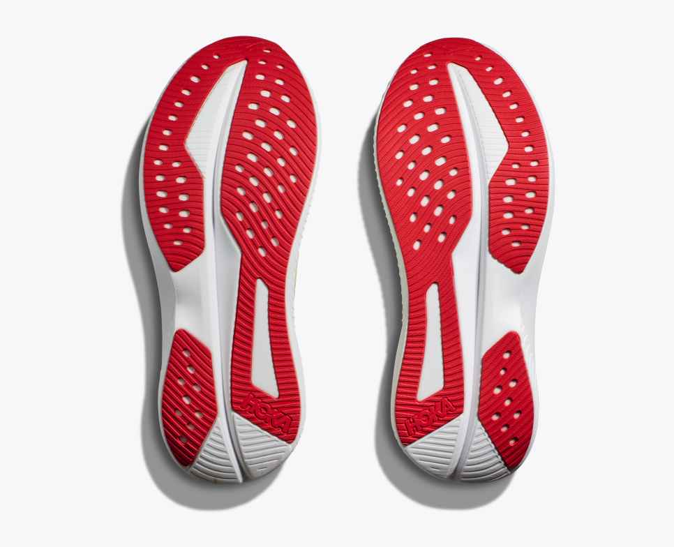 HOKA Mach 6 Bianco / Lattuga