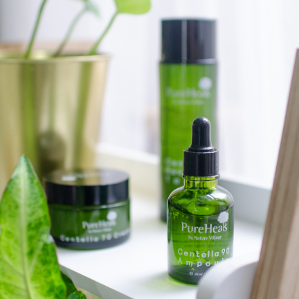 Pureheals łagodzący krem do twarzy z wąkrotą azjatycką 70% 50ml Centella 70