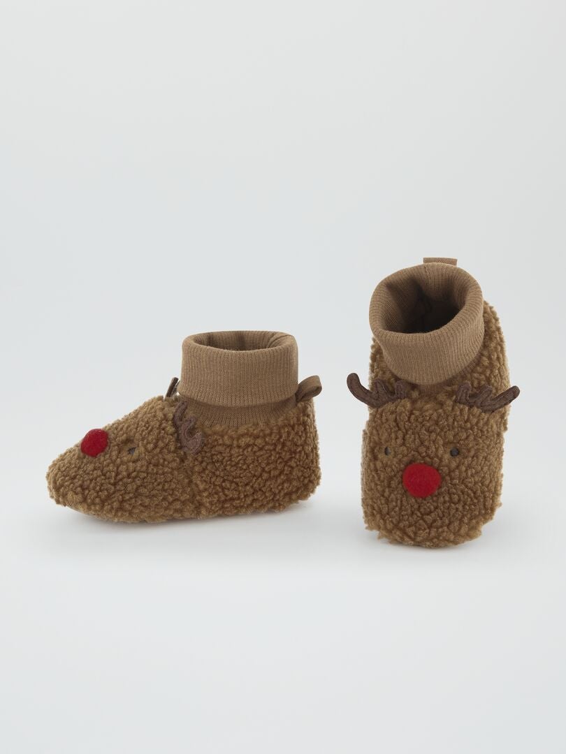 Pantuflas sherpa 'Renna' - reno