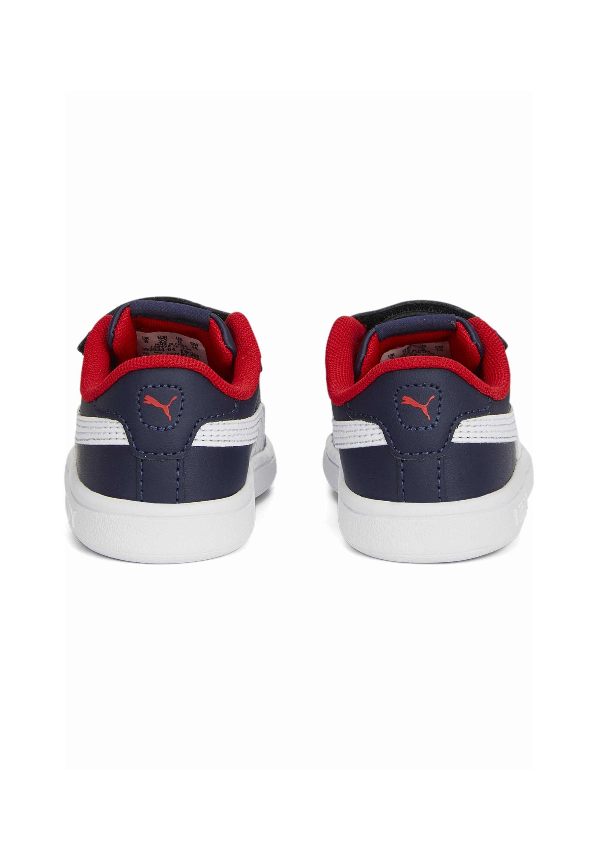 Puma SMASH 3.0 UNISEXE - Baskets - Puma marine, Puma blanc, rouge intemporel