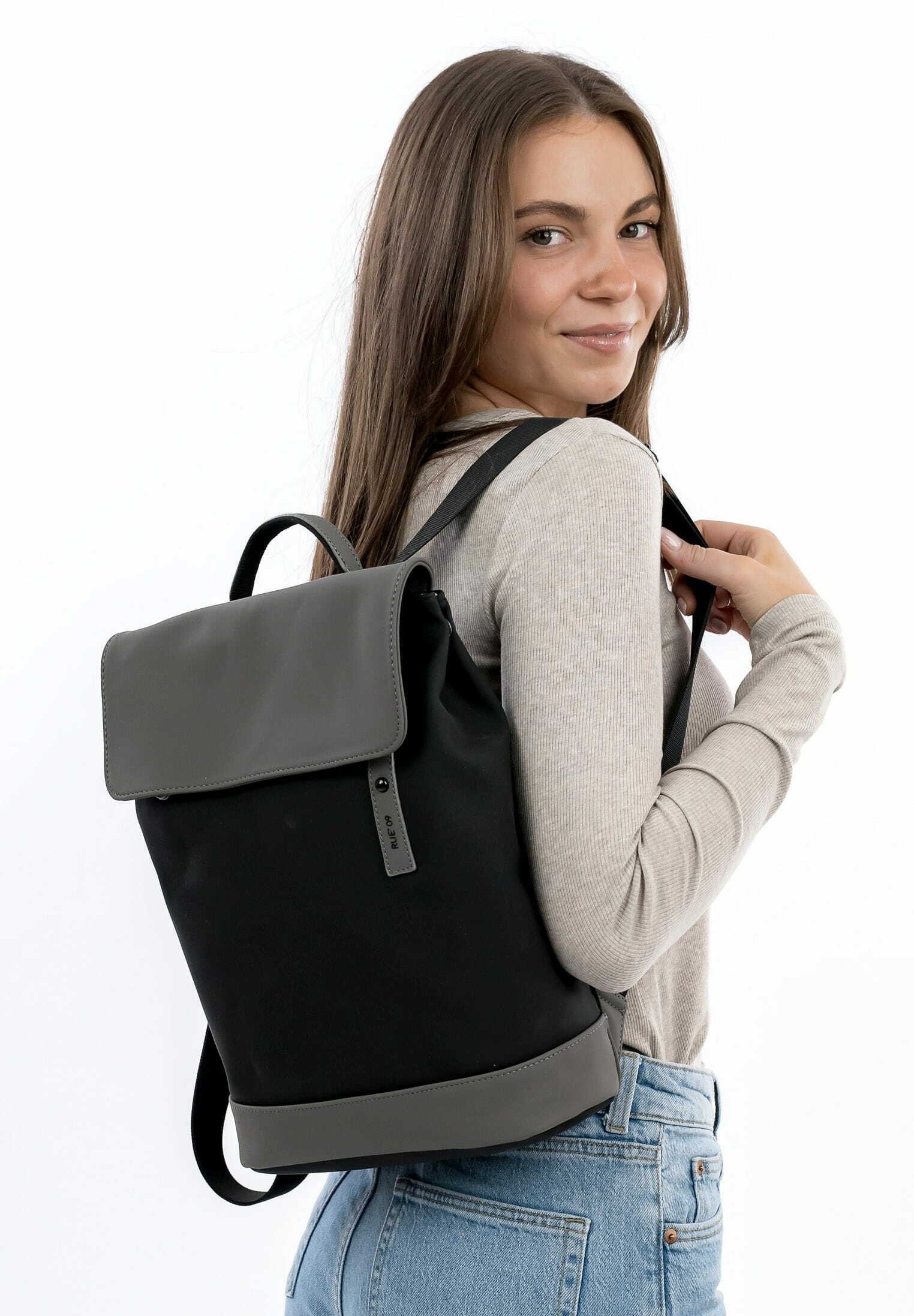 Emily & Noah Rucksack - schwarzer Kombi