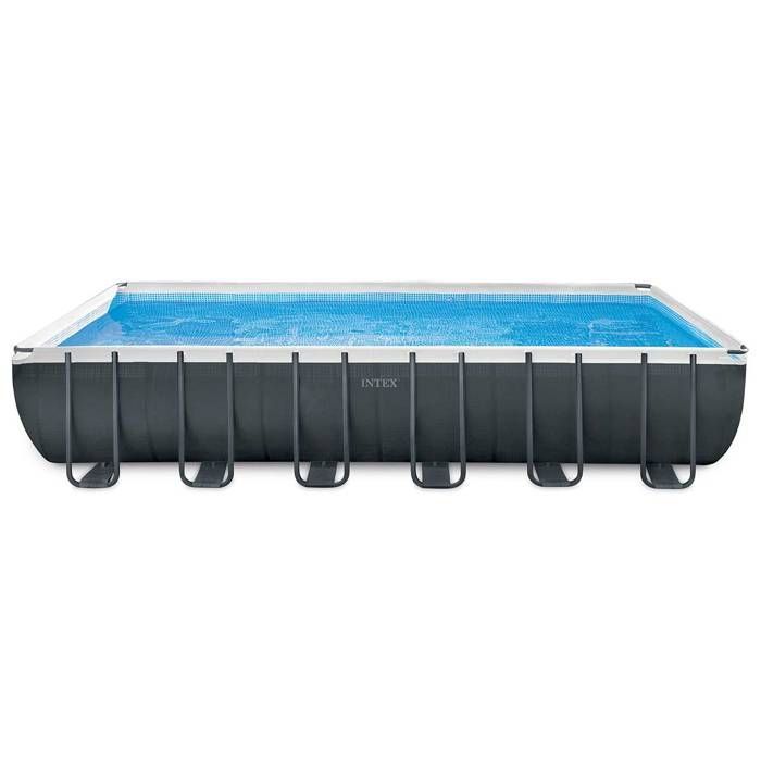 Kit de piscina tubular desmontable Intex Ultra XTR - 732 x 366 x 132 cm - Rectangular (Filtro de arena + Accesorios) - 26364GN