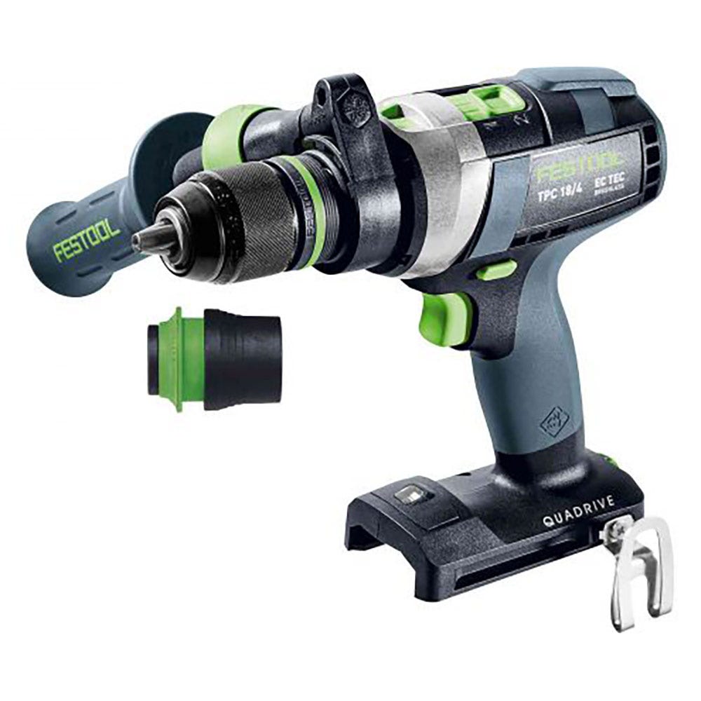 FESTOOL TPC Mașină de găurit cu impact fără fir de 18V cu 4 viteze Basic în Systainer 575604
