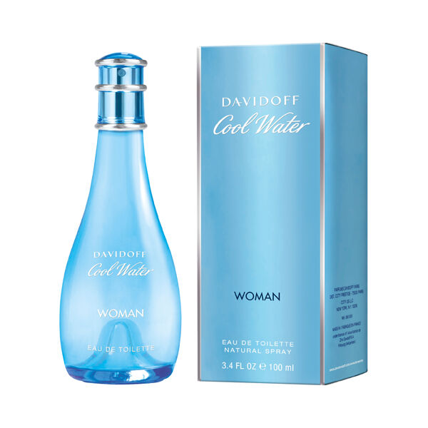 Eau de toilette Davidoff Cool Water pour femme, 100 ml